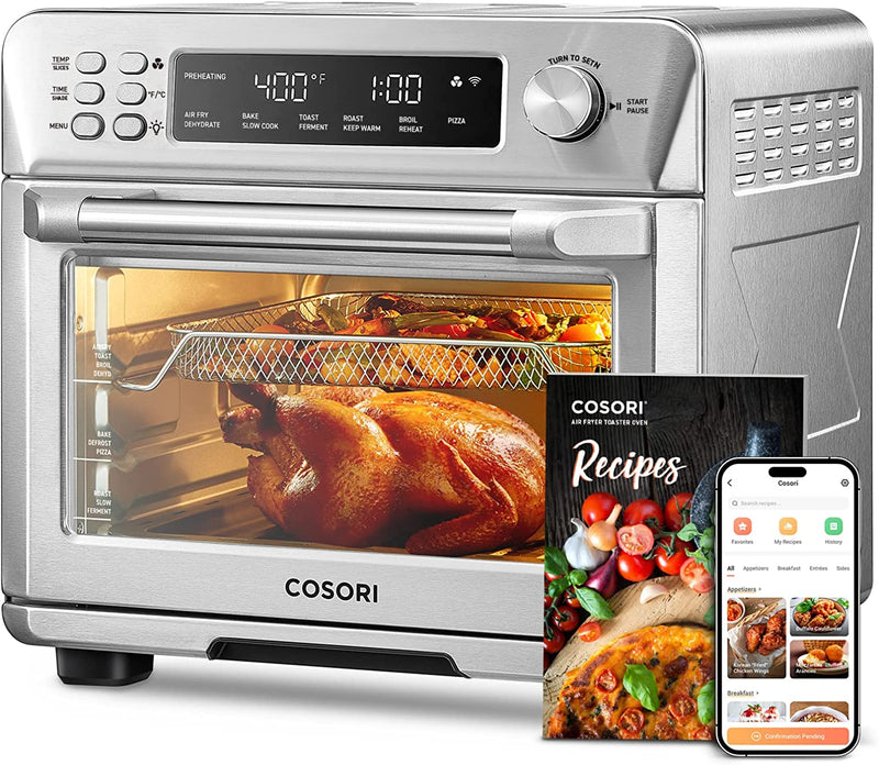 COSORI Toaster Oven Air Fryer Combo, 12-in-1, 26QT Convection Oven Countertop D0