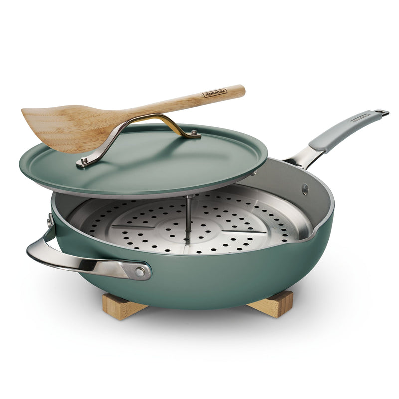 5 Qt All-in-One Plus Pan with trivet - Sea Salt F0