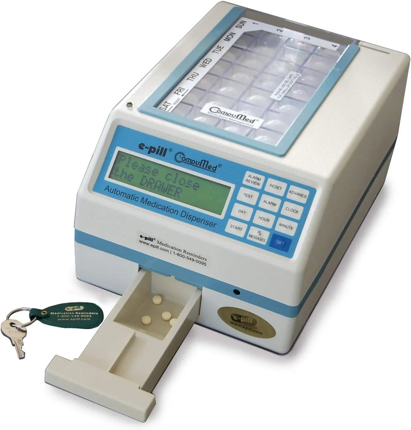CompuMed - Tamper Resistant Automatic Pill Dispenser - AC Powered H9