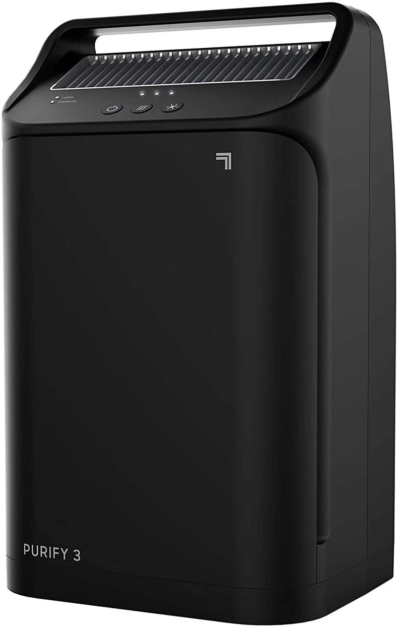 Sharper Image True HEPA Air Purifier, Covers up to 125 Sq. feet 3 Speed Settings, Black E6