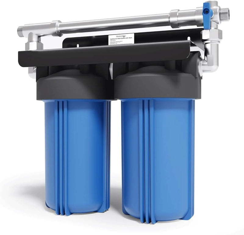 Spotless Car Wash System with Resin, Deionized Water System, Spot Free, Works for All Vehicles, RV, Motorcycles, Windows, Boats, Planes and More, No Towel Drying. Y1