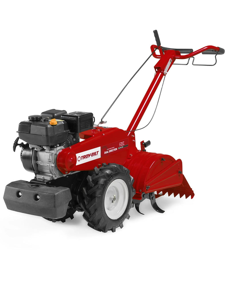 208 cc Gas OHV Engine Rear-Tine Tiller with Forward-Rotating and Counter-Rotating Tilling Options Q6