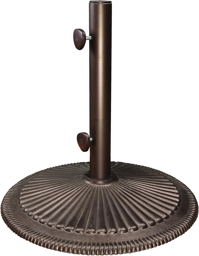 50-pound classic market model sunshade stand (matte black coating) C1