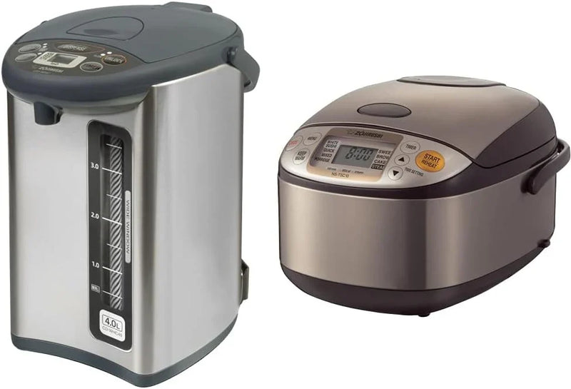 Water heater and hot water dispenser, capacity 135 ounces, stainless steel gray R3