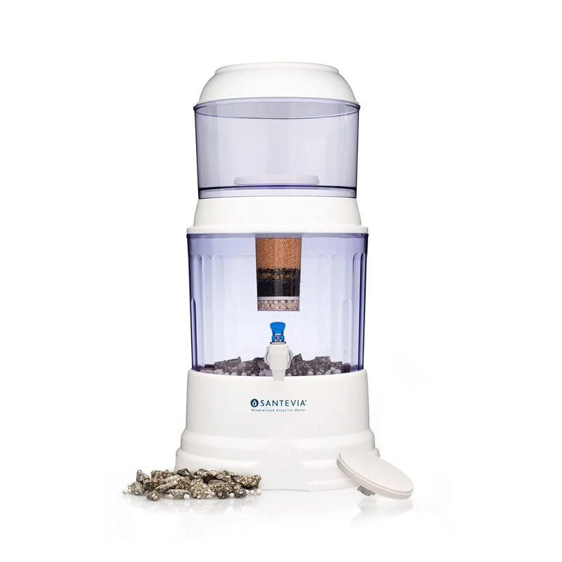 Counter-top type - Enhanced alkaline and fluoride filter | Household water filter that makes water alkaline and adds minerals | Chlorine and fluoride filter G8