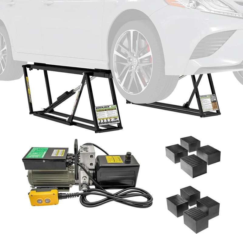 5000TL Portable Car Lift – ALI Certified 5,000 lb Capacity with 110V Power Unit, Compact Alternative to a 2-Post Car Lift for Garage, Home Mechanics, DIY Auto Repair, or Shop Use Z5