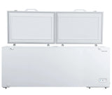 Hamilton Beach 21 Cu. ft. Chest Freezer, Double Doors, HZ9212, White