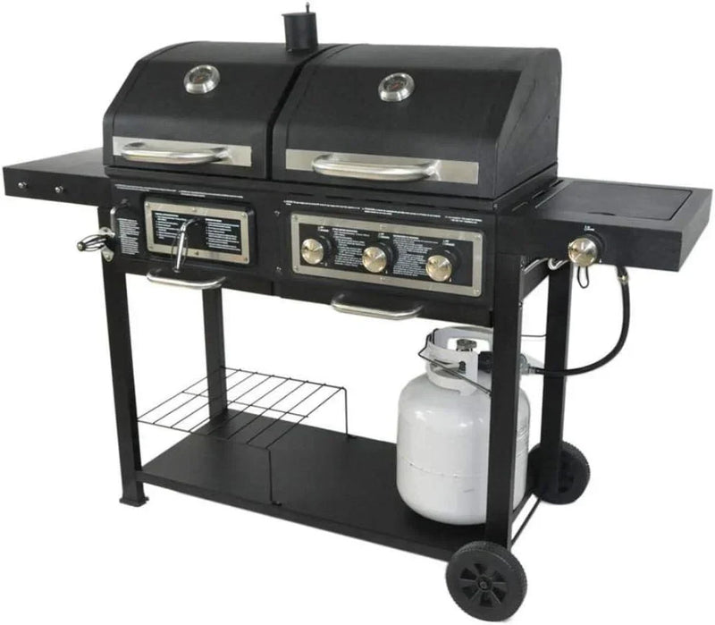 Dual Fuel Combination Charcoal/Gas Grill W1