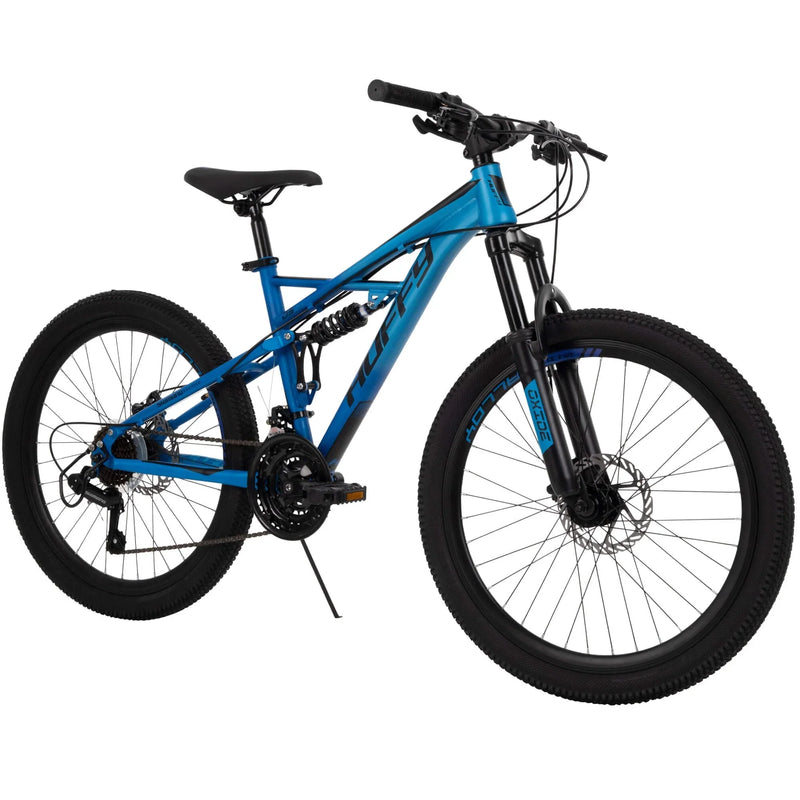 Oxide 24 Inch Boys Mountain Bike, Blue X7