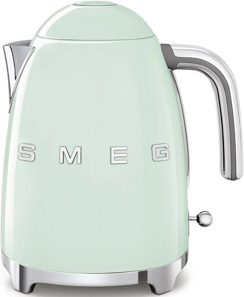 Retro style 7-tank electric kettle, featuring automatic power-off function, detachable base and water level indicator, with matte Canobrandt finish. S7