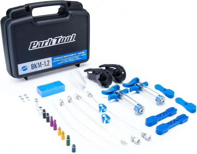Hydraulic brake fluid discharge kit suitable for mineral oil R7