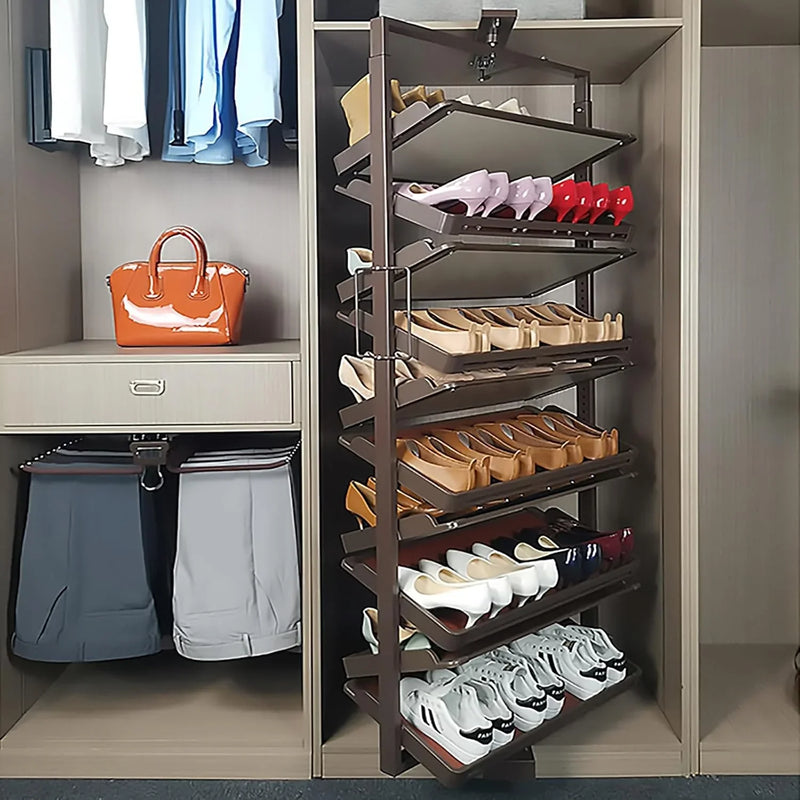 Rotating Shoe Rack，360° Rotating Vertical Shoe Rack，Free Standing Shoe Racks，15-Tiers Shoe Rack Organizer Shoe Storage Shelf For Entryway Living Room Hallway Shoe Cabinet. ( Size : Fifteen Layers ) I3