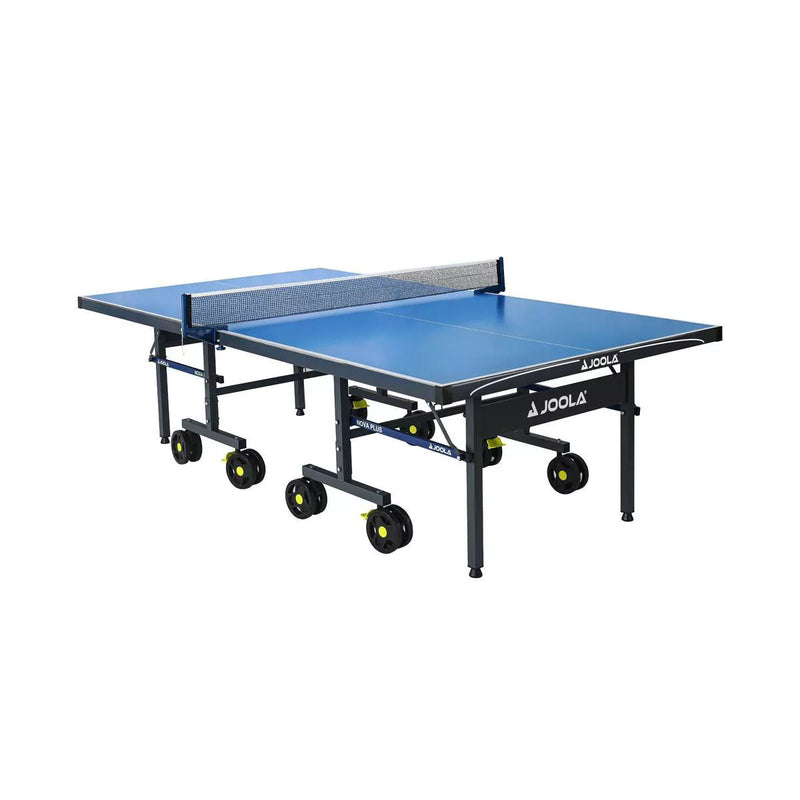 JOOLA Nova Pro Plus Outdoor Table Tennis Table with Weatherproof Net, 9锟-5 ft, Foldable, Aluminum Surface Q0