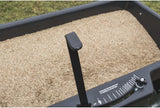 100-pound traction type seeder/seeder/sprayer, black version
