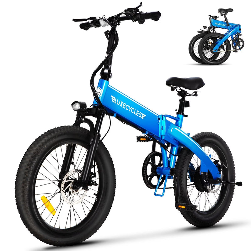 Alpha Joy Electric Bike for Adults 20 in, Rated 500W E-Bike 48V 13AH UL2849 E7