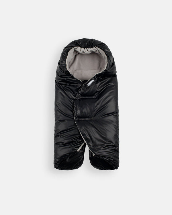 7AM Enfant Nido Fleece Lining Infant Wrap, Black H1