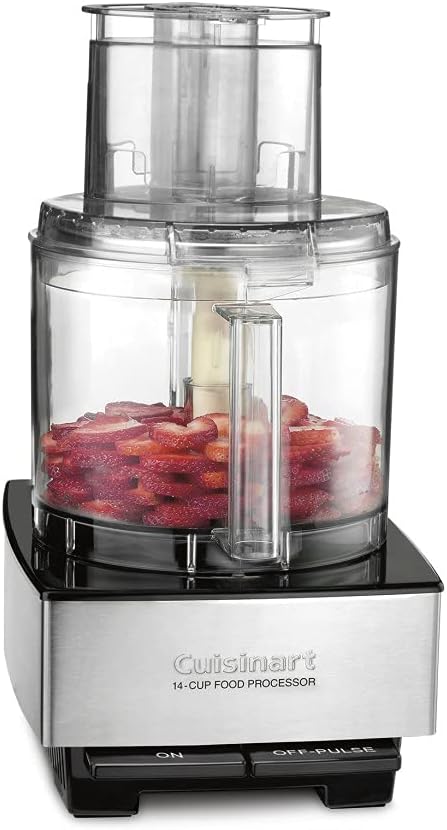 Cuisinart Food Processor 14-Cup Vegetable Chopper for Mincing, Stainless Steel N6