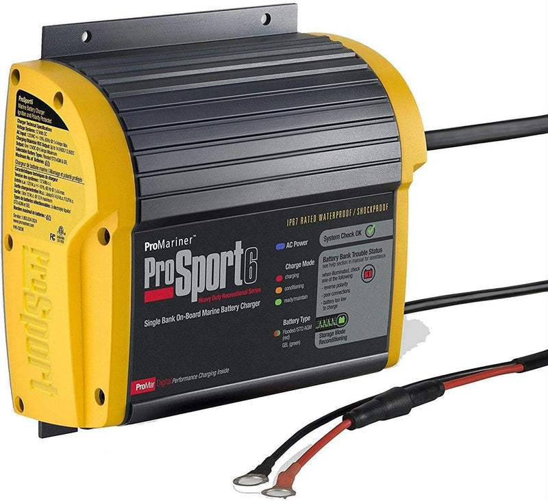 20 amperes, 12/24 volts, 2 battery packs, waterproof, waterproof battery charger for use on water. D8