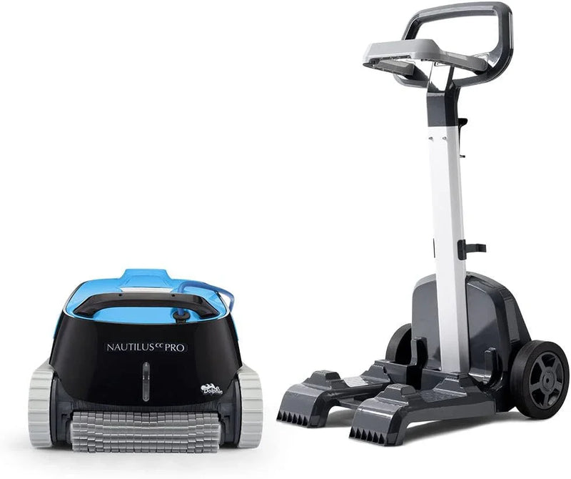Robotic Pool Vacuum Cleaner All Pools up to 33 FT - Wall Climbing Scrubber Brush H4