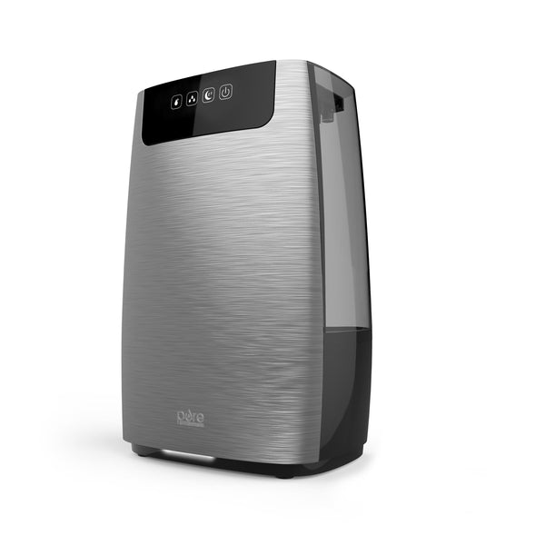 Enrichment HumeXL Ultrasonic Cool Mist Humidifier - Large, Easy-to-Clean Tank, High/Low Mist, 2 360 Mist Nozzles and Night Mode F3