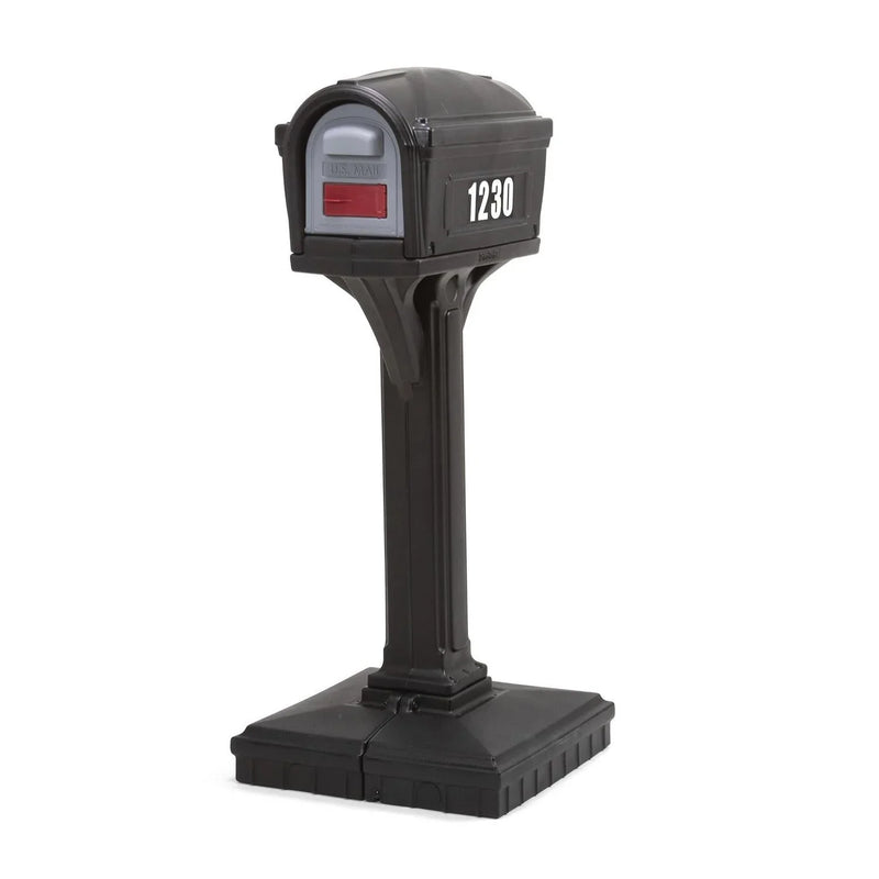 Classic Black Plastic Mailbox E1