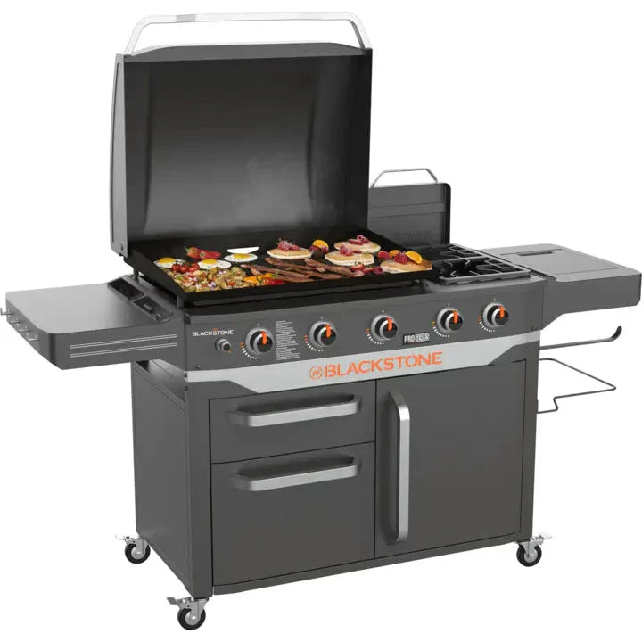 Blackstone ProSeries 5 Burner 28" Propane Griddle with Range Top T3
