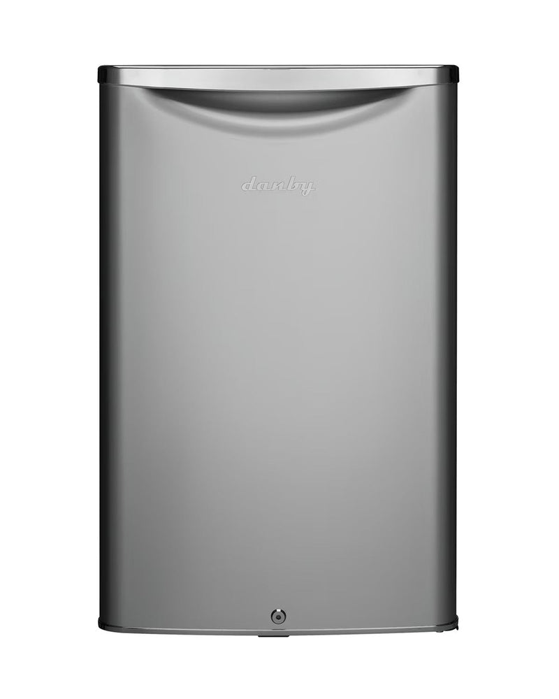 Danby 4.4 cu. ft. Retro Compact Fridge in Iridium Silver (DAR044A6DDB) U3