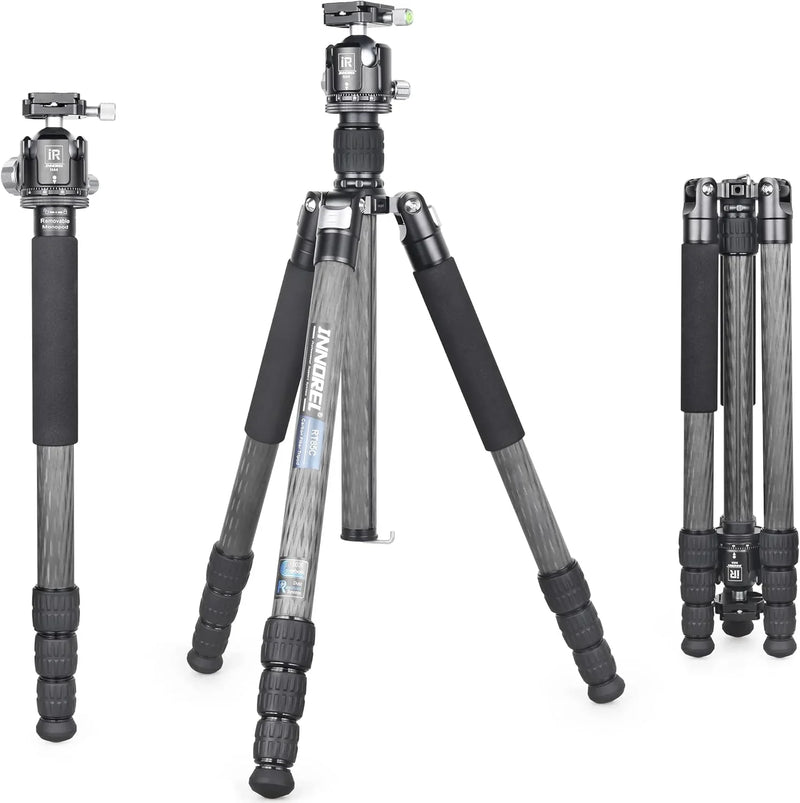 Super professional bracket, with low center of gravity, featuring low gravity effect, 360-degree rotating panoramic spherical connector, and green camouflage leg covers, suitable for digital single-lens reflex cameras. Y0
