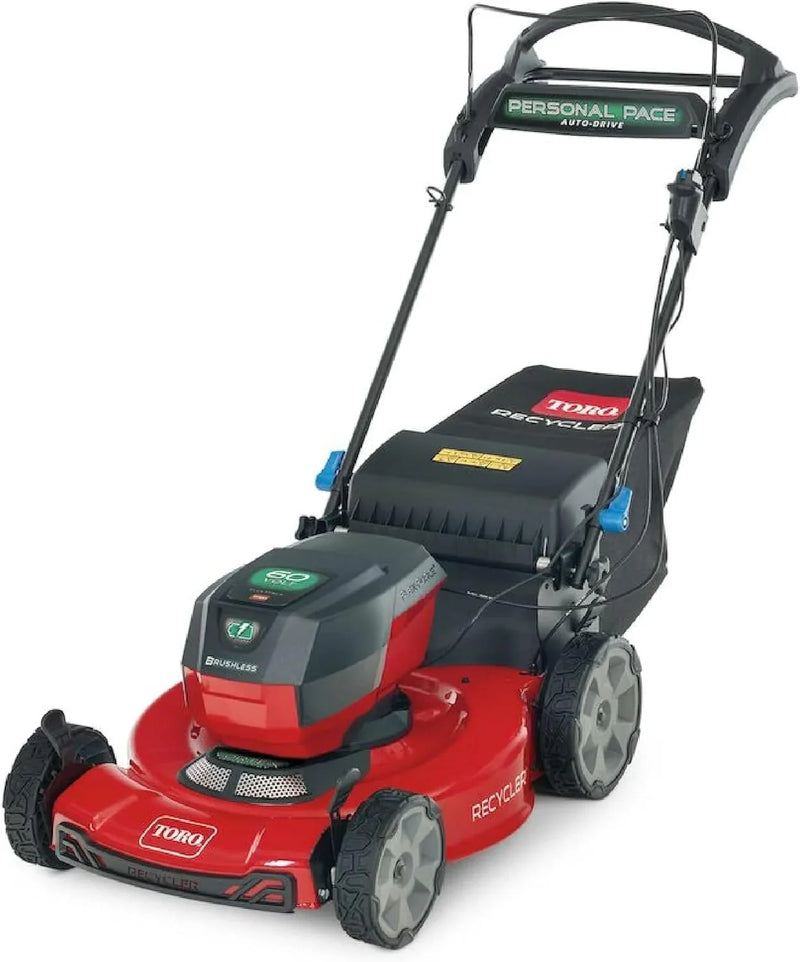 Recycler 21466 22-Inch 60 V Battery Self-Propelled Lawn Mower U9