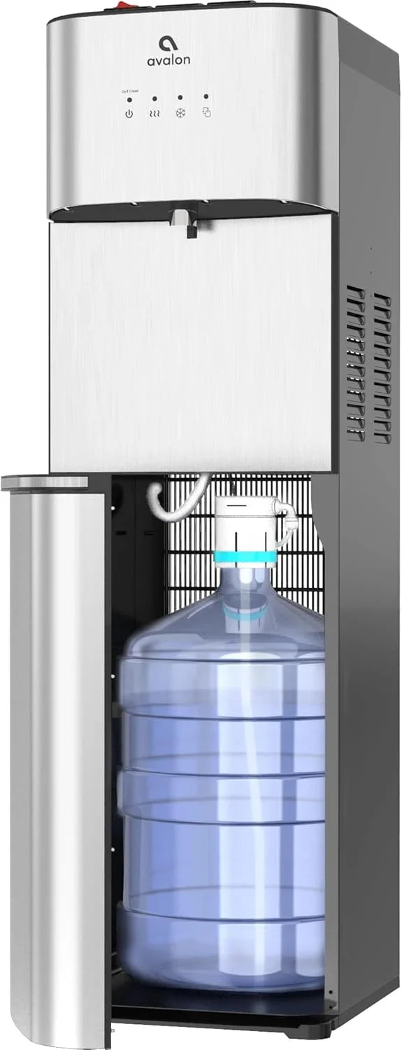 Limited Edition Self Cleaning Water Cooler Water Dispenser - 3 Temperature Settings - Hot, Cold & Room Water, Durable Stainless Steel Construction, Bottom Loading - UL Listed-Avalon Z4