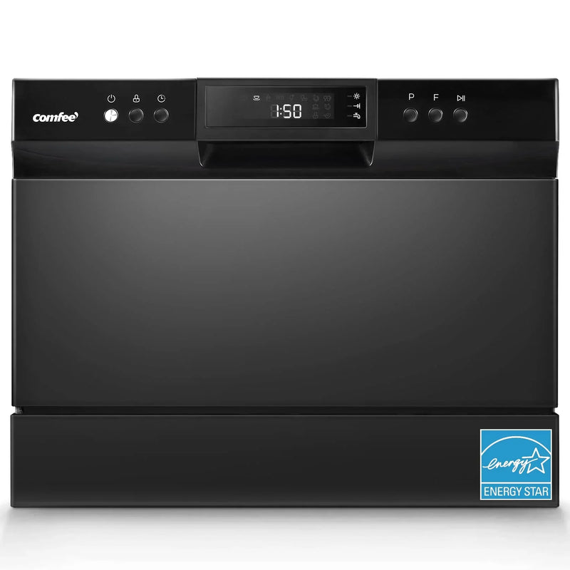 COMFEE' Portable Countertop Dishwasher for Dorm, RV& Apartment D5
