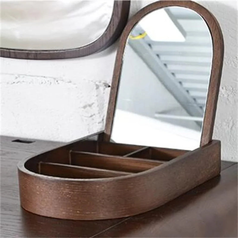 Makeup With Dresser Storage Box Jewelry Organizer Box Desktop Storage Box N5