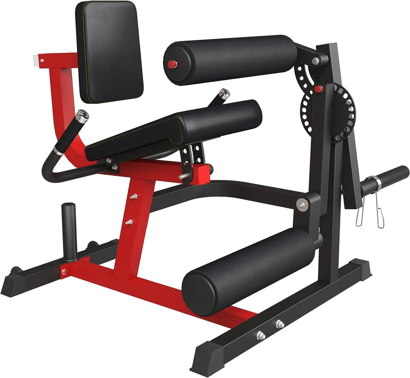 GMWD Leg Extension Machine and Curl, Lower Body Special Leg Machine, Adjustable Leg Exercise Bench S5