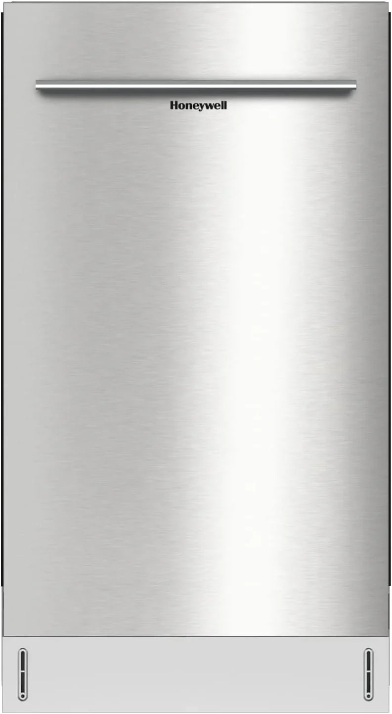 Honeywell 18 Inch Dishwasher with 8 Place settings, 6 Washing Programs, Stainless Steel Tub, UL/Energy Star- Stainless Steel F5