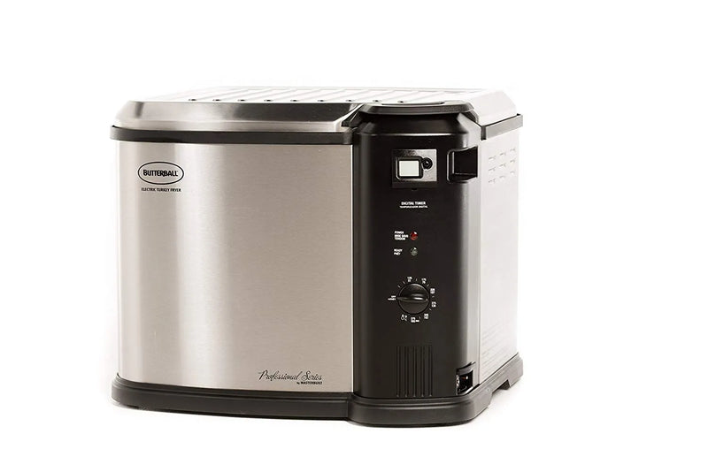 Butterball XL Electric Turkey Fryer, 20 lb Capacity, Analog Controls, Digital Timer, 1650W Heating, Easy Clean, Safe Design Q2