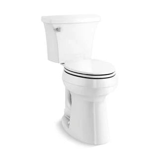 Extra Tall Highline Arc Complete Solution 2-piece 1.28 GPF Single Flush Elongated Toilet in White (Seat Included) 78305-0 P4