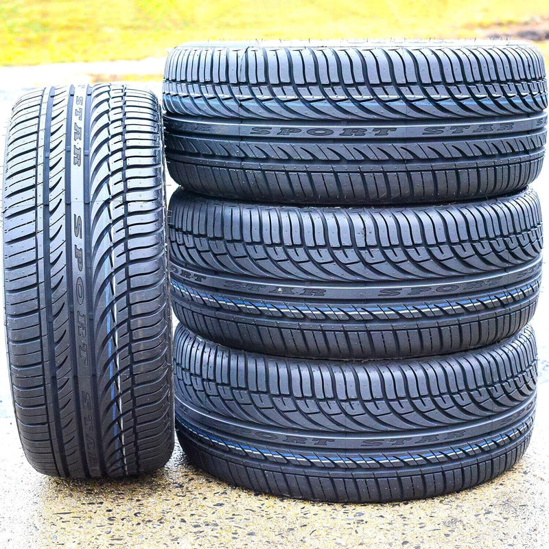 Set of 4 215/60R16 All-Season Radial Tires, 99V Load Range XL, 4-Ply BSW, UTQG 380AA D9