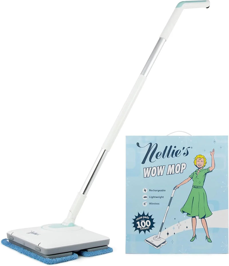 With adjustable handle and built-in water tank - built-in LED lights for thorough cleaning - wireless, battery-powered and easy to use - suitable for all floor types, environmentally friendly and sustainable X2