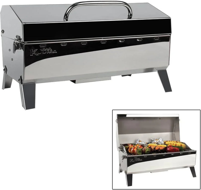 160 model gas grill - 13000 watt power, equipped with regulator, thermometer and igniter B0