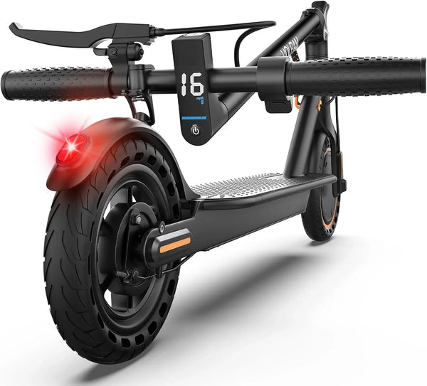 Electric Scooter, 350W Motor, 187Wh/281Wh Battery, 16/19Mph Top Speed, 8.5''Tires, Dual Braking, Folding Scooter G8