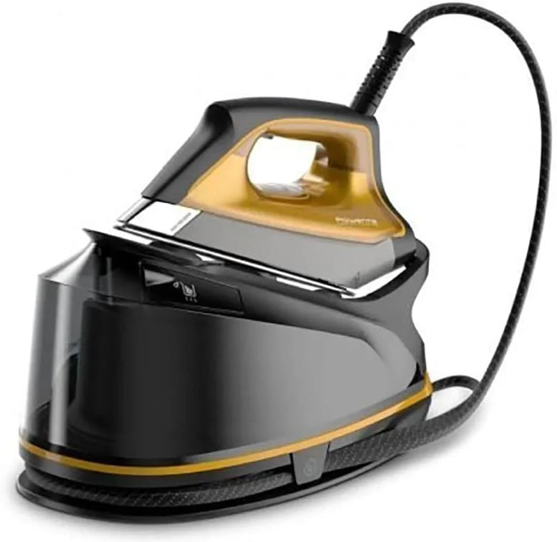 Steam iron, 2200 watts, 1100 milliliters, black/yellow U5