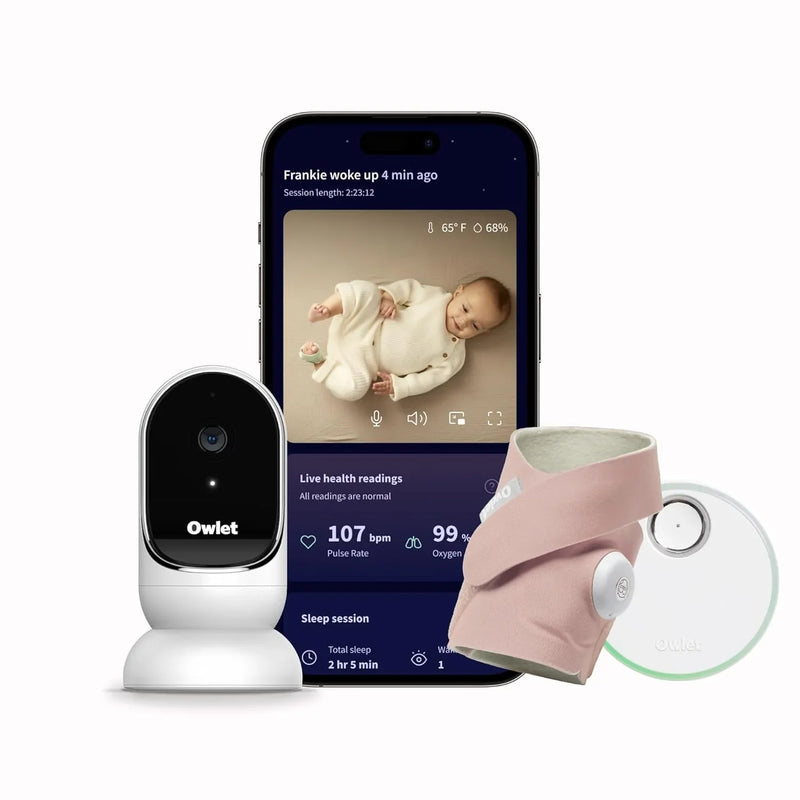 Two-channel camera tracking and notification function, which can monitor the baby's heart rate and blood oxygen level in real time, and display the results in 1080p high-definition through WiFi video for viewing. P6