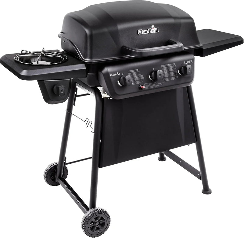 Convective 3-Burner with Side Burner Propane Gas Stainless Steel Grill X9