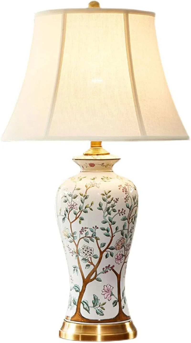 Ceramic Table Lamp White L2