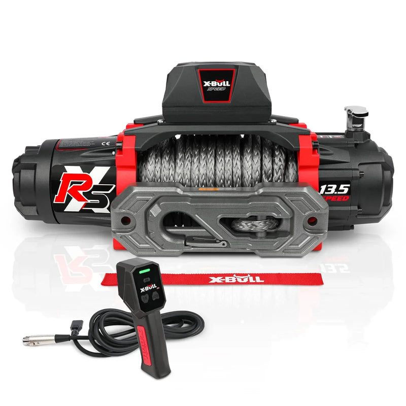 13500 lb Load Capacity Electric Winch for Towing Truck Off Road U4