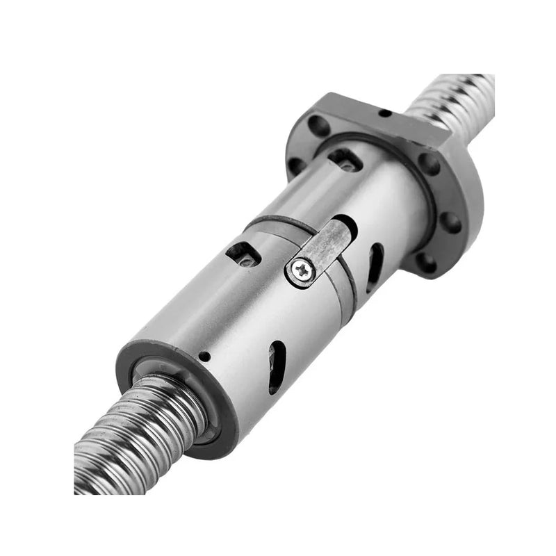750 mm C5 ball screw with end-mounted bearing nut cover Q4