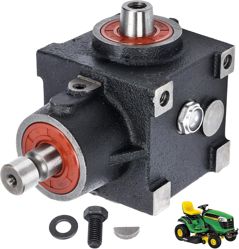 Grass mower chassis gearbox, compatible with John Deere 425, 445, and 455 tractors, suitable for 48-inch, 54-inch, and 60-inch grass mower chassis, replaceable C2