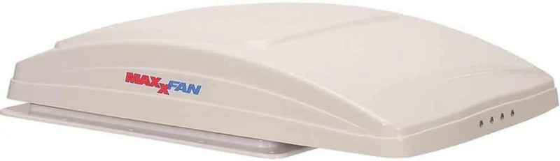Deluxe Vent, Fan and Vent Cover All in One - Powerful 10-Speed Reversible Fan with Thermostat, Built-in Rain Cover, Remote Control, Intake & Exhaust Fan, Smoke (00-07500K) I7