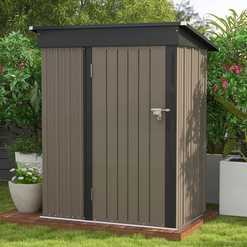 5x3 FT Outdoor Storage Shed for Backyard Garden Patio Lawn G9