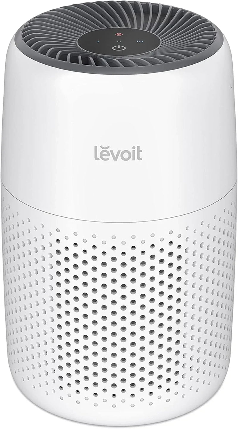 Bedroom home dormitory air purifier, three-in-one filter scented sponge, helps you sleep well, filters smoke, allergens, pet dander, odors, dust, suitable for office, desktop, mini core P type, white N5